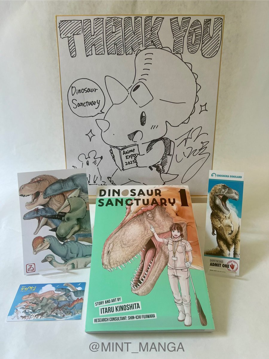 Deb Aoki (@debaoki) on Twitter photo Congrats to the #MINTDinoSan contest winners <a href="/_mangakara/">Mango Enjoyer 📚</a>, <a href="/ggemfm/">GGEM Gina</a> <a href="/_blueberryghost/">Umbre</a> & <a href="/SapphirexRuby/">hmmmmm</a> Your packages with the signed <a href="/DinosanOfficial/">『ディノサン』6/26絵本発売📔【公式】</a> books and sketches by <a href="/kurinosukeboy/">木下いたる/ ITARU KINOSHITA</a> should have arrived this week, so hope you’re enjoying them! Thanks to <a href="/gomanga/">Seven Seas Entertainment</a> for your support Congrats to the #MINTDinoSan contest winners <a href="/_mangakara/">Mango Enjoyer 📚</a>, <a href="/ggemfm/">GGEM Gina</a> <a href="/_blueberryghost/">Umbre</a> & <a href="/SapphirexRuby/">hmmmmm</a> Your packages with the signed <a href="/DinosanOfficial/">『ディノサン』6/26絵本発売📔【公式】</a> books and sketches by <a href="/kurinosukeboy/">木下いたる/ ITARU KINOSHITA</a> should have arrived this week, so hope you’re enjoying them! Thanks to <a href="/gomanga/">Seven Seas Entertainment</a> for your support