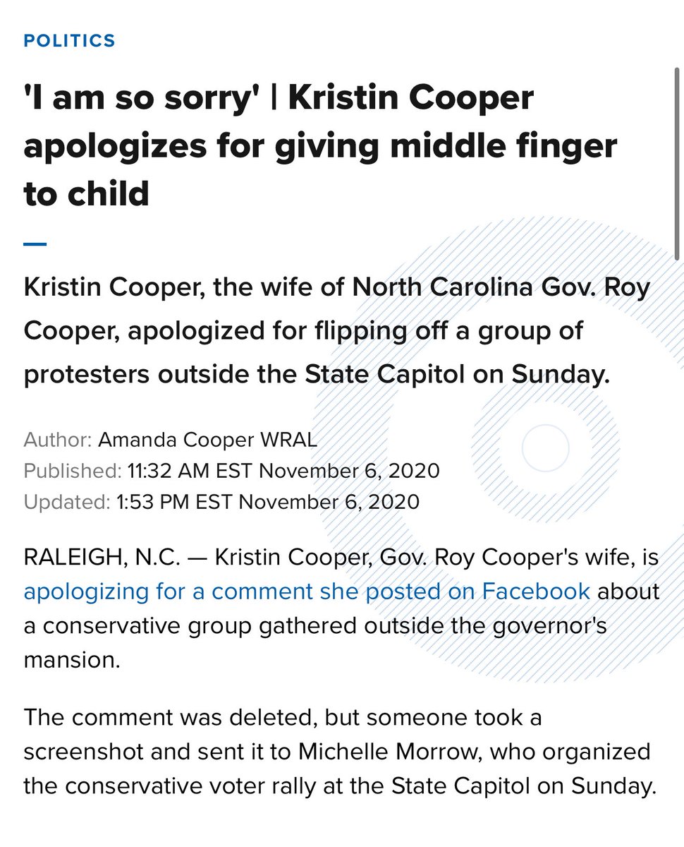 Radical leftist Roy Cooper <a href="/RoyCooperNC/">Roy Cooper</a> said he “loves North Carolina” and he claims he will “fight his hardest for you and your families” if he becomes the next Senator for North Carolina. 

Only if you are a radical leftist. Roy and his radical wife Kristin Cooper go around