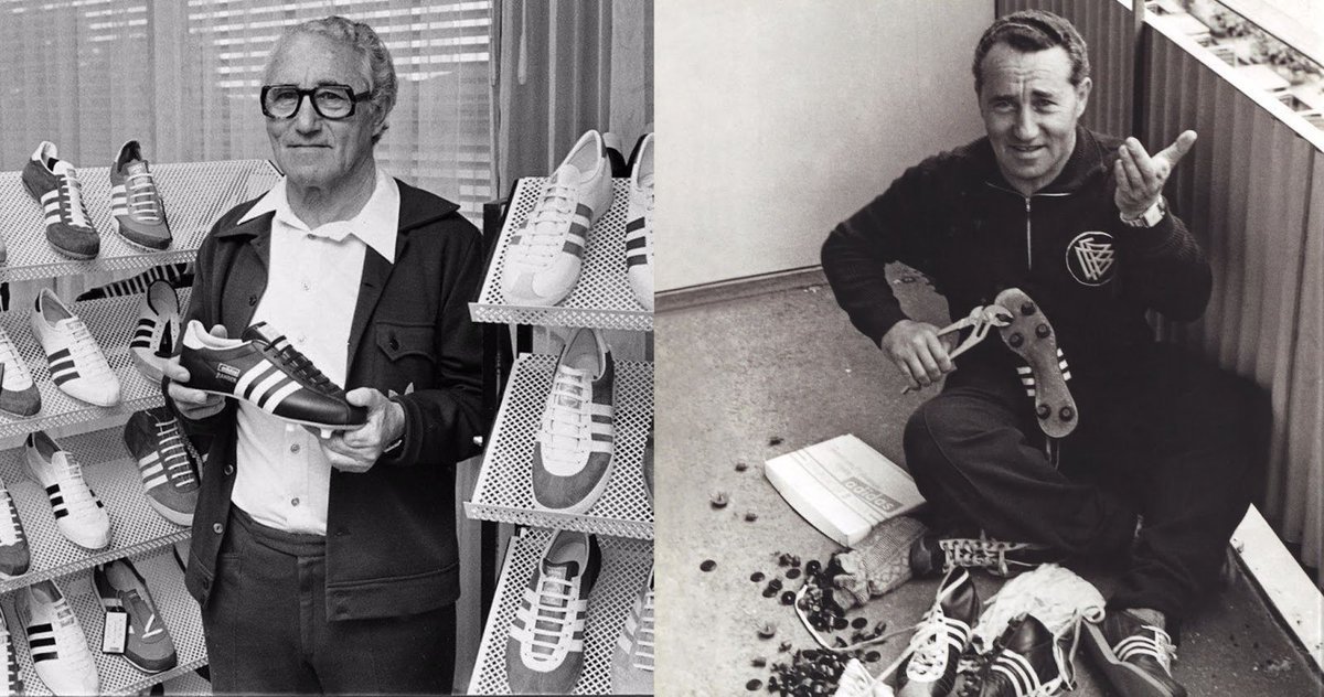 In 1924, two German brothers built a shoe company together.

By 1948, they split and became bitter enemies.

One became Adidas, and the other Puma.

Their feud divided an entire town and changed sports forever.

This is the wild story of Adidas vs Puma:
