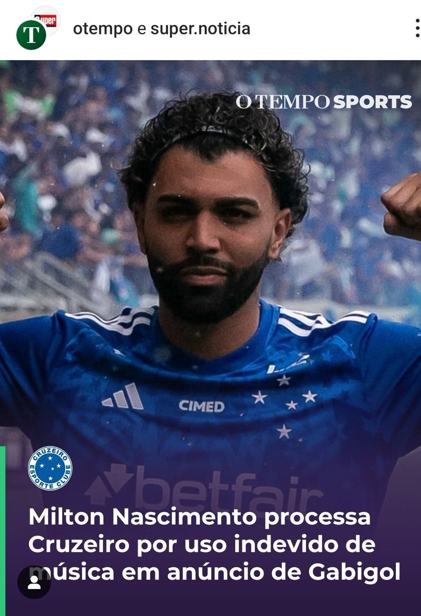 Otávio Schneider Schäfer 55(31)3211489 zap (@otavio68736944) on Twitter photo Após o clube ser processado pelo Milton Nascimento ,cruzeiro dá o troco e processa o cantor pela música Maria Maria
<a href="/AlePraetzel/">Alexandre Praetzel</a> <a href="/Atletico/">Atlético</a> <a href="/BlogRaposa/">Blog da Raposa 🦊</a> <a href="/chicomaiablog/">Chico Maia</a> <a href="/Miltonneves/">Milton Neves</a> <a href="/futebol_info/">Planeta do Futebol 🌎</a> <a href="/BolsonaroSP/">Eduardo Bolsonaro🇧🇷</a> Após o clube ser processado pelo Milton Nascimento ,cruzeiro dá o troco e processa o cantor pela música Maria Maria
<a href="/AlePraetzel/">Alexandre Praetzel</a> <a href="/Atletico/">Atlético</a> <a href="/BlogRaposa/">Blog da Raposa 🦊</a> <a href="/chicomaiablog/">Chico Maia</a> <a href="/Miltonneves/">Milton Neves</a> <a href="/futebol_info/">Planeta do Futebol 🌎</a> <a href="/BolsonaroSP/">Eduardo Bolsonaro🇧🇷</a>
