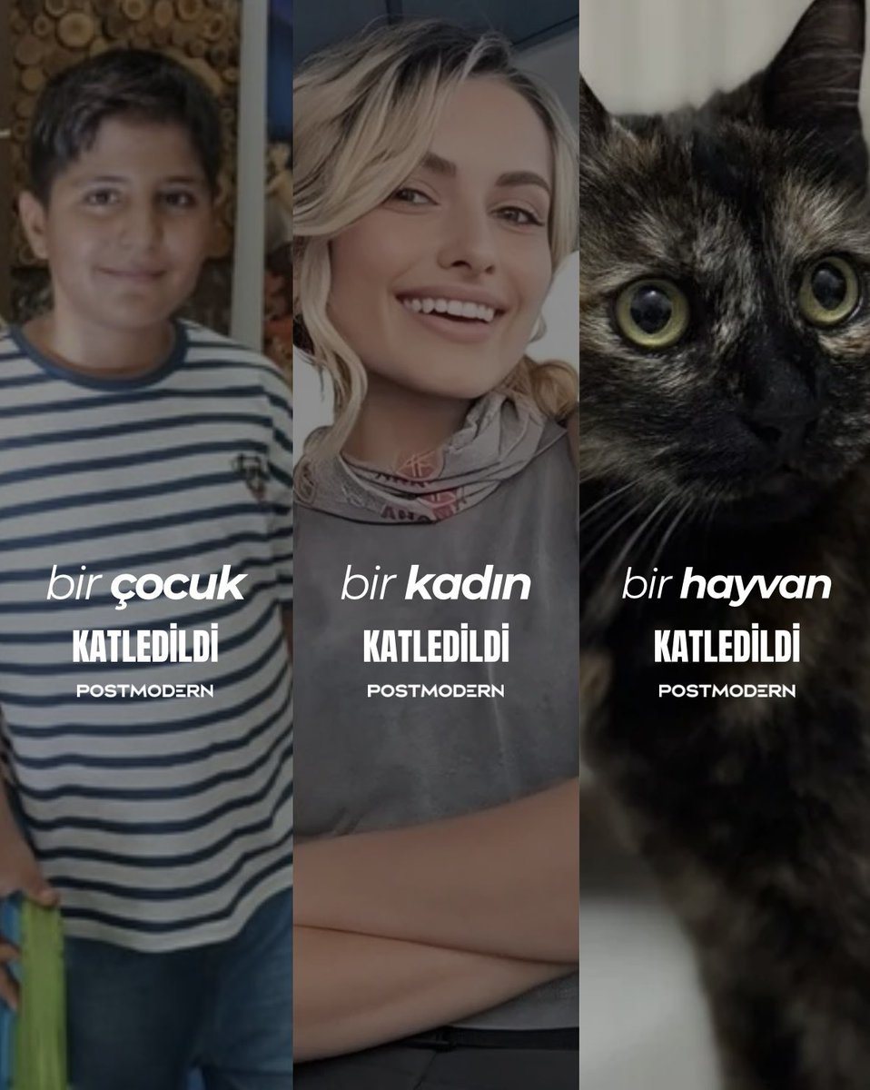 SON ÜÇ GÜNDE! 

• 12 yaşındaki EYÜP CAN GÜNER, gece dörtlere kadar çalıştırıldığı yerdeki ustabaşı tarafından yavaş çalıştığı gerekçesiyle k*tledildi. 

• Sinem Topaloğlu, boşanma sürecinde olduğu Ali Eren Somucu isimli erkek tarafından silahla kalbinden vurularak katledildi.