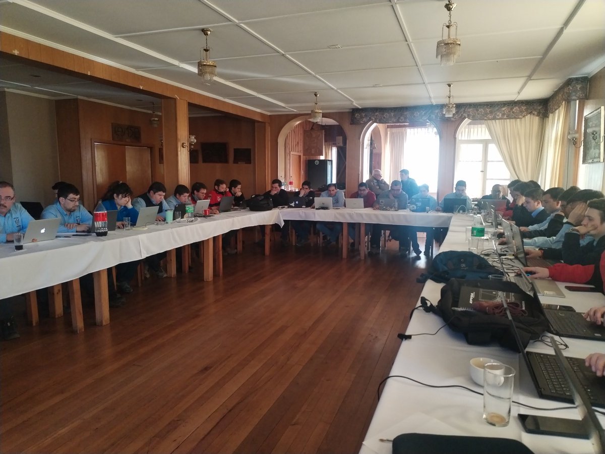 Continúa el proceso de acreditación HazMat del Cuerpo de Bomberos de Osorno, prueba de conocimientos.