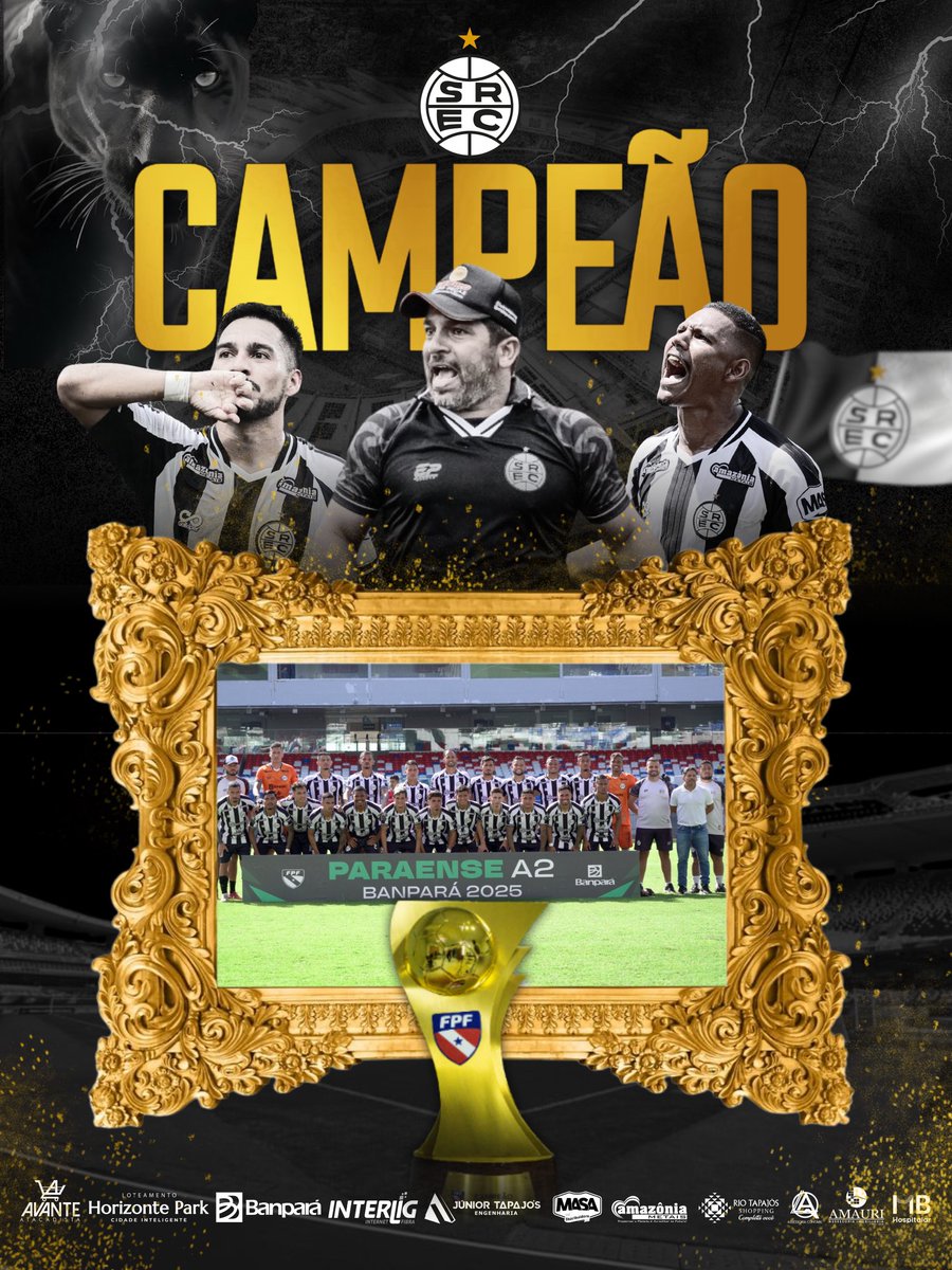 saoraimundo's tweet image. PAAAAAANTERAAAAA É CAMPEÃOOOOOOOOOOO!!!!

SOLTAAAA O GRITO TORCEDOR ALVINEGRO! ⚫️⚪️

O CAMPEÃO VOLTOU! ⚫️⚪️

#boraPantera #SãoRaimundo #OmaiordoTapajós