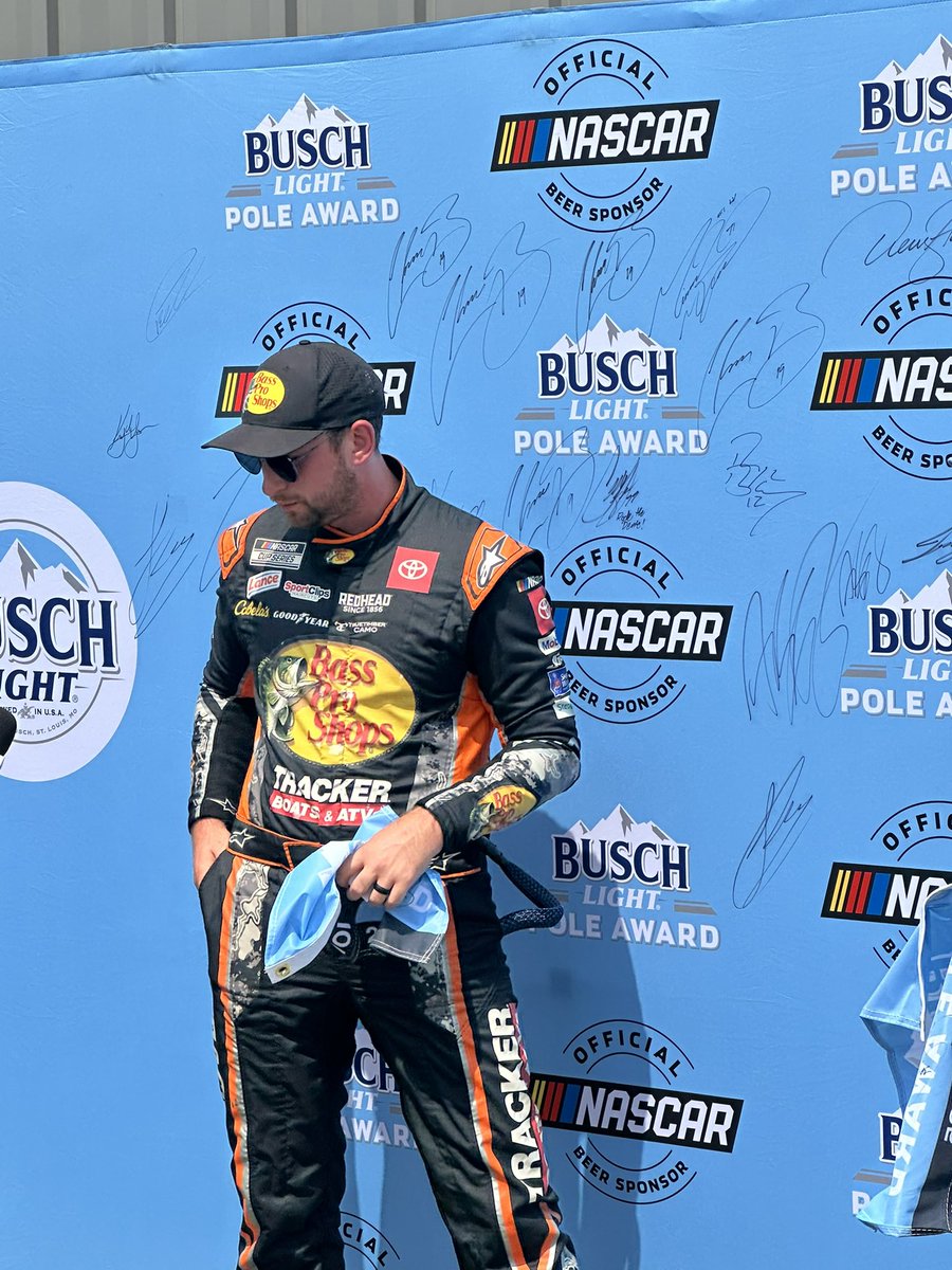 Peeping over our shoulder is the pole setter <a href="/chasebriscoe/">Chase Briscoe</a> at the <a href="/iowaspeedway/">Iowa Speedway</a>.