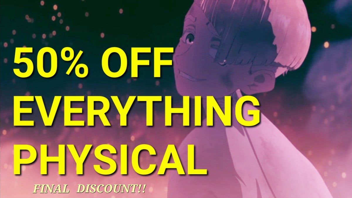 🍩 50% OFF EVERYTHING PHYSICAL for the final 12 hours!! 

🌵 Use code "FINAL50" at checkout! Wahoooooo!