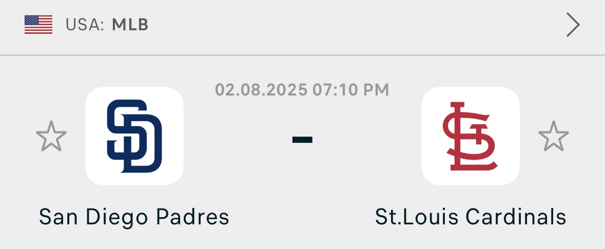 DQUAN (@dquanpicks) on Twitter photo LATE NIGHT MLB 30U SUPERMAX โพ๏ธ ๐ฃ
I'll be DMing this play to the real ones and to those that truly appreciate it. Letโs secure the day with another massive winner.
BIGGEST BET OF THE MONTH!!!
GAME: SD vs STL
๐ฅ๐ง/๐ฅ๐๐ฃ๐๐ฌ/๐๐๐๐ ๐ง๐๐๐ฆ ๐๐ ๐ฌ๐ข๐จ ๐ช๐๐ก๐ง ๐๐ง โผ๏ธ LATE NIGHT MLB 30U SUPERMAX โพ๏ธ ๐ฃ
I'll be DMing this play to the real ones and to those that truly appreciate it. Letโs secure the day with another massive winner.
BIGGEST BET OF THE MONTH!!!
GAME: SD vs STL
๐ฅ๐ง/๐ฅ๐๐ฃ๐๐ฌ/๐๐๐๐ ๐ง๐๐๐ฆ ๐๐ ๐ฌ๐ข๐จ ๐ช๐๐ก๐ง ๐๐ง โผ๏ธ