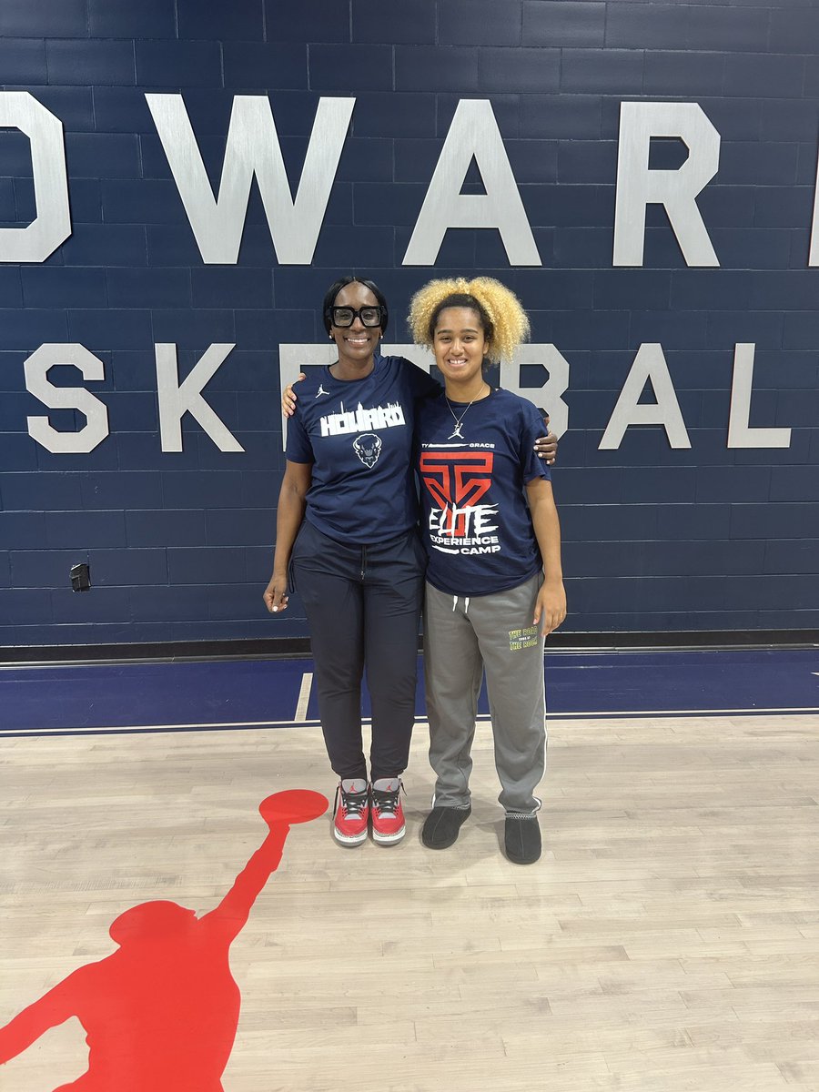 Had a great time at <a href="/Howard_WBB/">HowardWBB</a> elite camp! Thank you <a href="/CoachDavisHU/">Brian Davis, M.S.</a> &amp; <a href="/Coachtygrace/">CoachTy</a> #HU