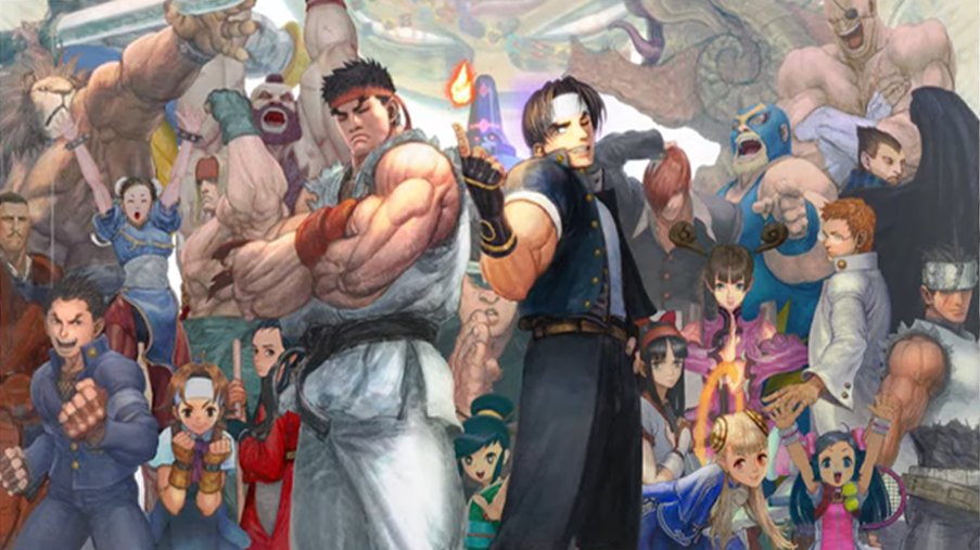 🎨(NEW) CAPCOM Fighting Collection 2 illustration by lead SFIII artist, Daigo Ikeno!