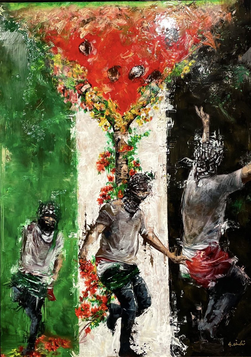 Die Palästinenser sind das einzige Volk auf der Welt, von dem verlangt wird, die Sicherheit ihrer Besatzer zu gewährleisten‼️ #FreePalestine