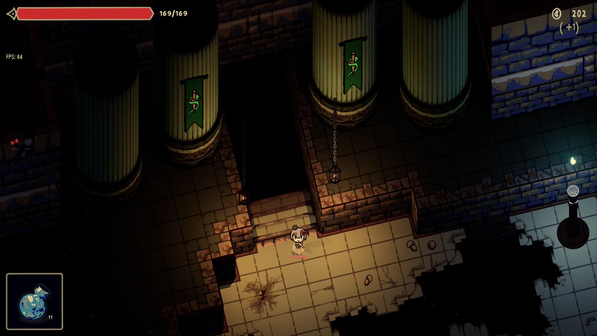 A new Shell of a King update v1.2q just dropped with a bunch of visual upgrades to the environment! Took a while because I wanted to do the whole map at once, there's some new secrets and neat stuff too!
#screenshotsaturday #gamedev #indiedev