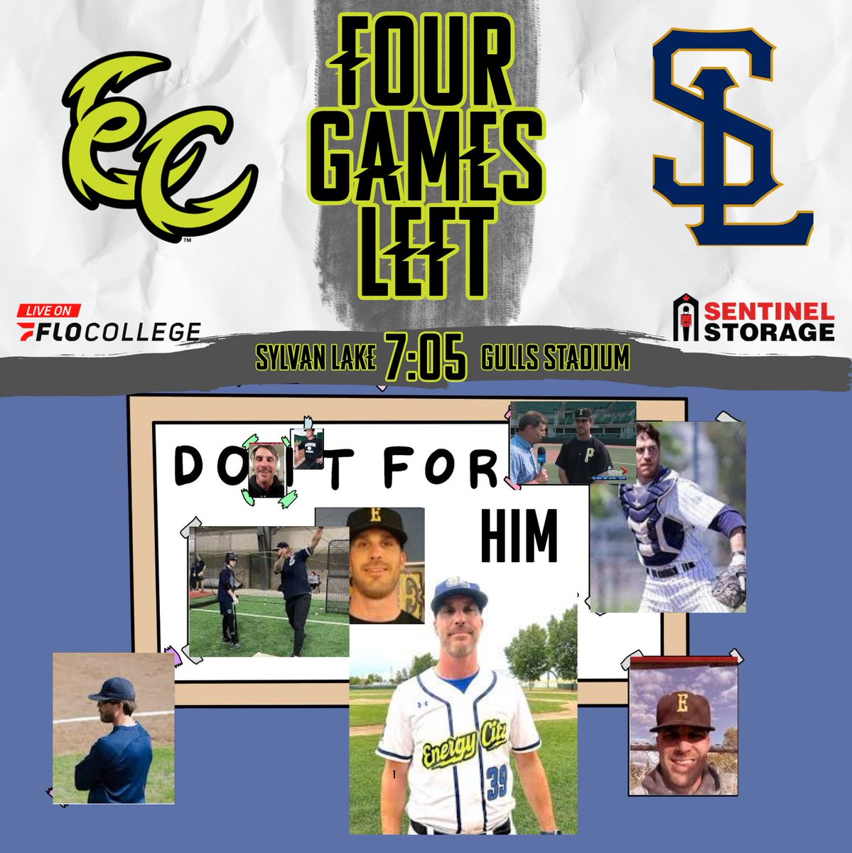 While Coach is suspended, we have extra goals for the next few. 

Watch on FloCollege, presented by Sentinel Storage