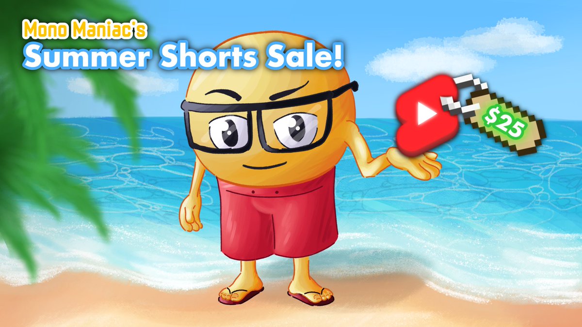 Summer is NOT Over yet!
Ever wanted a Mono Maniac Edited Short?

$45? $35? $30? 
Nope! I'm doing a sale on basic shorts for $25!
&amp; each week, $5 of each short will go a good cause (TBD)

YOU MUST READ THE TOS (below) TO PARTICIPATE

(This might be your ONLY/LAST Chance 😉)