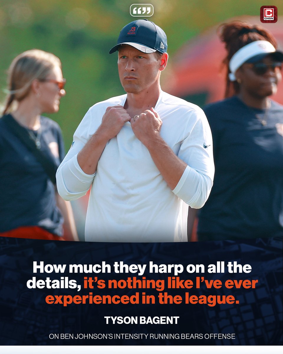 CHSN_Bears's tweet photo. Details, details, details remain the focus at Bears training camp: https://t.co/aLstXJ3cVF
