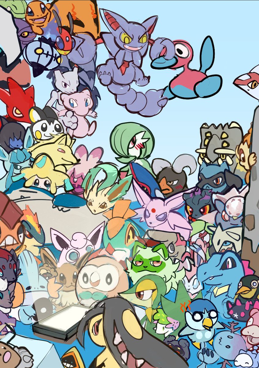 Mi gente, continuamos para bingo. 
De nuevo muchas gracias a todos esto se esta descontrolando, seguir dándole cariño que conquistamos twitter a puro Pokémon