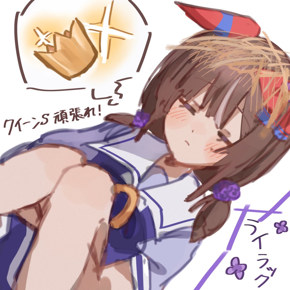 kayapi_0520's tweet photo. #ゥマ擬娘化 #オリジナル生産牧場
頑張れ！！💪 https://t.co/hpX9amvLNr