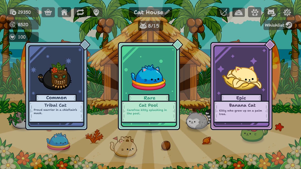 Spherat1's tweet photo. Hello, #screenshotsaturday #cozygame #indiedev!

Hi! I’m Bohdan, a solo developer working on my game Cats Are Money - a cozy idle game about collecting chonky cats 🐾

Right now, I’m working on improving the demo and drawing new cozy locations for the cats to enjoy 🥰