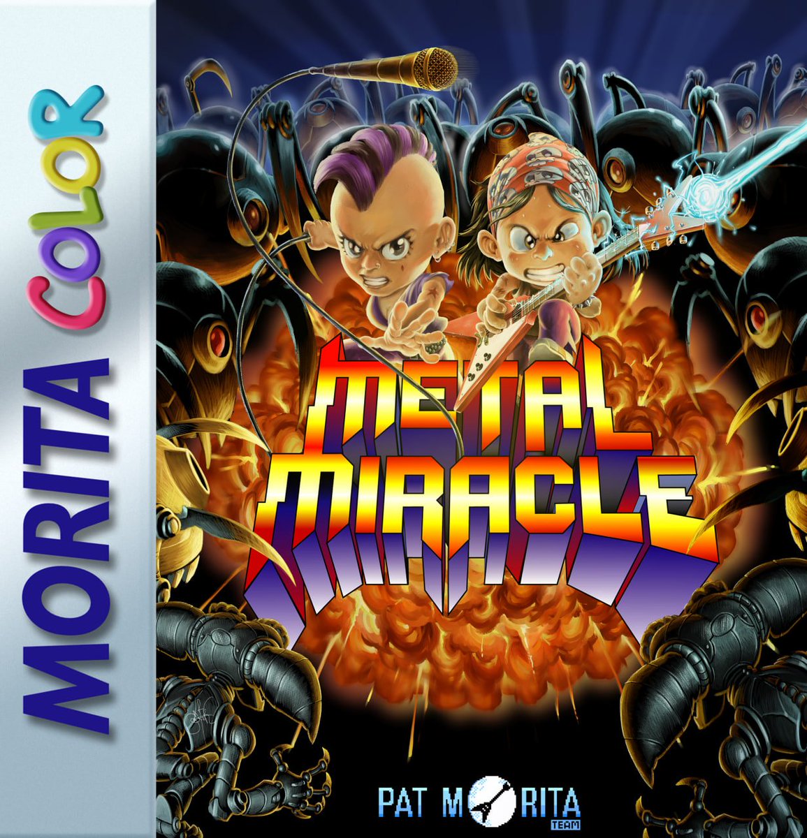 The countdown begins. Last 24 hours of the campaign. Don’t miss your chance to grab your physical or digital copy of Metal Miracle