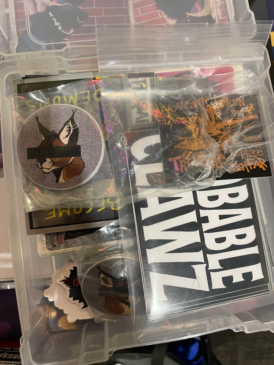 Probable Clawz 🔜 DenFur (@probableclawz) on Twitter photo Awuuuuuu! I’m here helping my friend <a href="/HallowMoonSuits/">🌙HallowMoon</a> in the dealer’s den! Come say hi, check out all the merch and an AMAZING suit for sale, and I’ll give you a free Probable Clawz sticker! Awuuuuuu! I’m here helping my friend <a href="/HallowMoonSuits/">🌙HallowMoon</a> in the dealer’s den! Come say hi, check out all the merch and an AMAZING suit for sale, and I’ll give you a free Probable Clawz sticker!