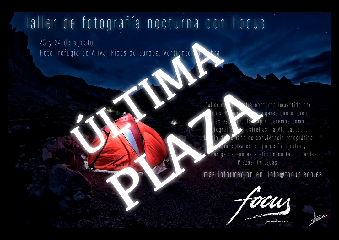 Taller de fotografía nocturna con Focus (Hotel refugio de Áliva) Picos de Europa. 23 y 24 de agosto. ULTIMA PLAZA #cursosfotografia #leonesp #focusleon #agendaleon #leoncultural #ocioleon #culturaleon #eventosleon #leonesp #agendaleoncultural #leonspain #leoncultura