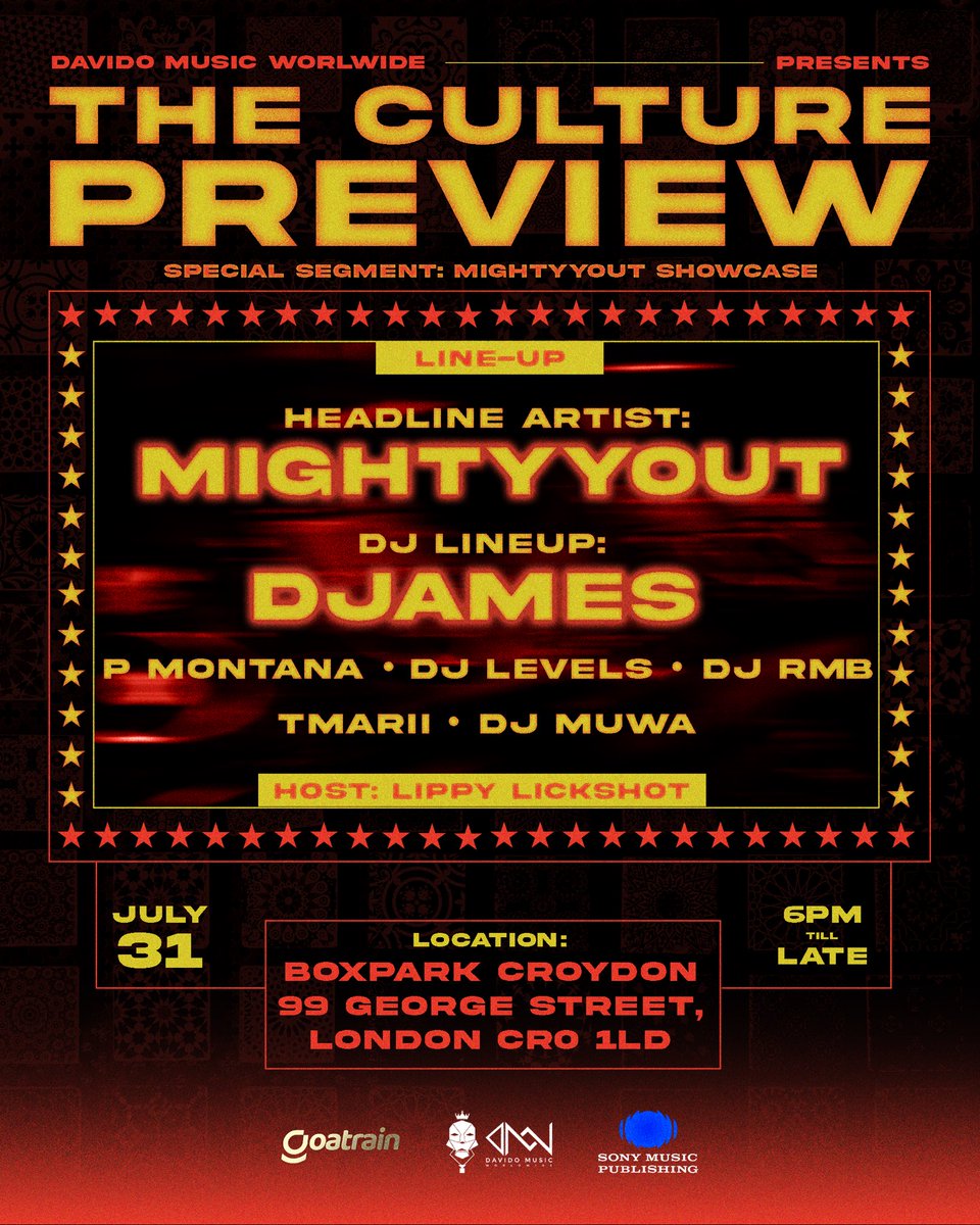 DMW’s Culture Preview/Mightyyout Showcase event, London 🇬🇧
#designedby4K
