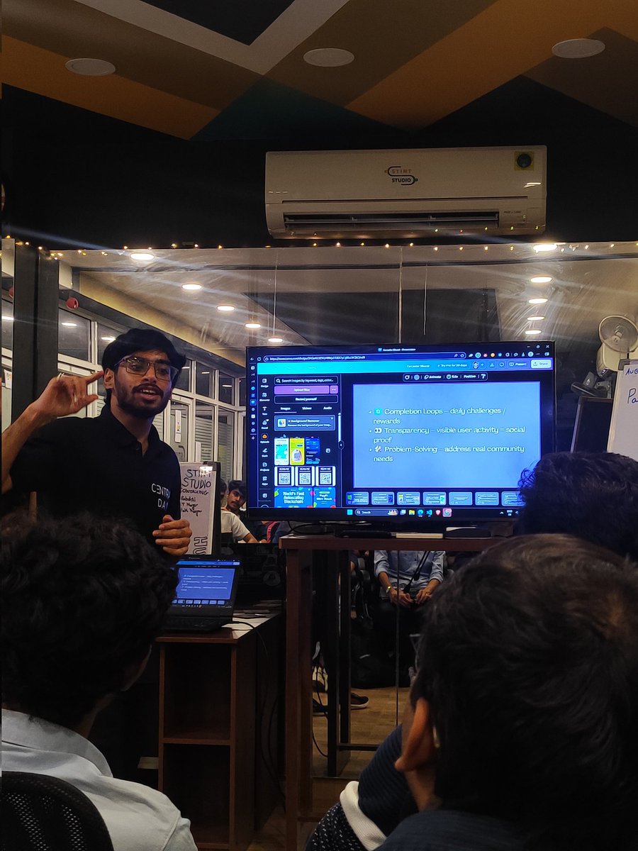 Swayam Takkamore (@swayam_voidroot) on Twitter photo Today's Farcaster Bharat Event
It was a really overwhelming session today...
Learnt,
- how Farcaster MiniApps work,
- how BASE works,
- how we can make money by them and Blockchain,
- and lots of things...
Thanks to
<a href="/Tushar_Pamnani_/">Tushar Pamnani | Central DAO</a> <a href="/Central_DAO/">Central DAO</a>
<a href="/base/">Base</a> <a href="/farcaster_xyz/">Farcaster</a> Today's Farcaster Bharat Event
It was a really overwhelming session today...
Learnt,
- how Farcaster MiniApps work,
- how BASE works,
- how we can make money by them and Blockchain,
- and lots of things...
Thanks to
<a href="/Tushar_Pamnani_/">Tushar Pamnani | Central DAO</a> <a href="/Central_DAO/">Central DAO</a>
<a href="/base/">Base</a> <a href="/farcaster_xyz/">Farcaster</a>