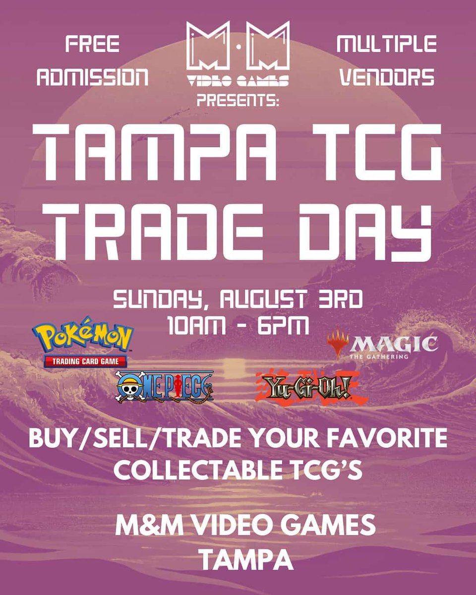 Attending another local TCG event tomorrow! We have new products that came in recently and will have Mega boxes at our table. For the locals, we hope to see you guys there and thank you everyone always for the continued support to our small TCG business! 🙏❤️
#mochecollectibles