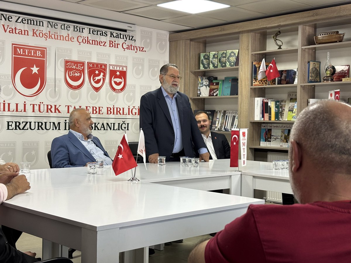 erzurummttb25's tweet photo. TECRÜBE SOHBETLERİ 

20.Dönem Rize Milletvekili Sn.Şevki YILMAZ’ın konuk olarak katıldığı Tecrübe Sohbetleri programımızı icra ettik. 

Muhterem hocamıza Rabbimiziden sıhhat ve afiyet dileriz. https://t.co/okKEfH90U5