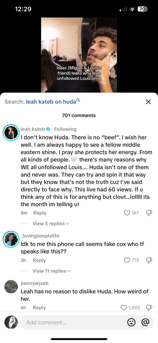 I love how Leah isn’t afraid to speak her mind