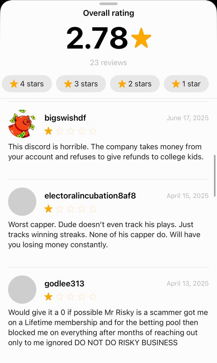 colibaby's tweet photo. Mr Risky and Chat and Betz discord. Dude is a scam artist https://t.co/e94kZpA7KX