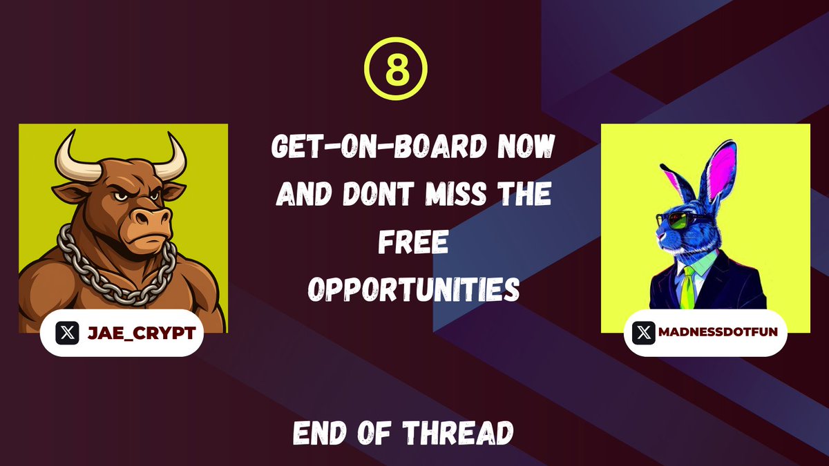 jae_crypt's tweet photo. 8: 👉 Get In Now:
Head to https://t.co/gzUZ0yUE17, pick a meme from X, and launch your token. It’s that easy. With AI in your toolkit, you’re not just a creator—you’re a meme coin *mogul*. Let’s crank the madness to 11! 😈 #MadnessDotFun https://t.co/CmBkU9F9Bj