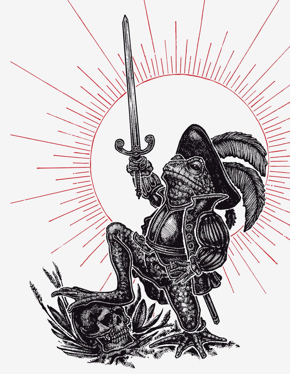 Hero. Signed prints of this fellow are now up for grabs in my web shop, while supplies last! ❤️