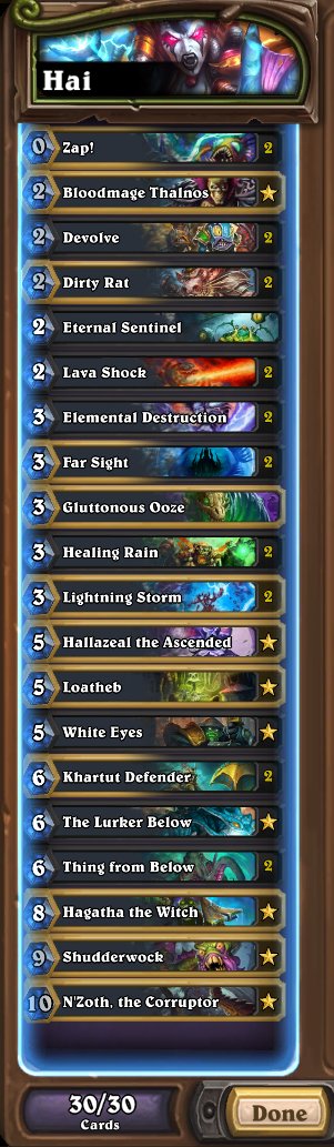 This is when I had the most fun playing Hearthstone...