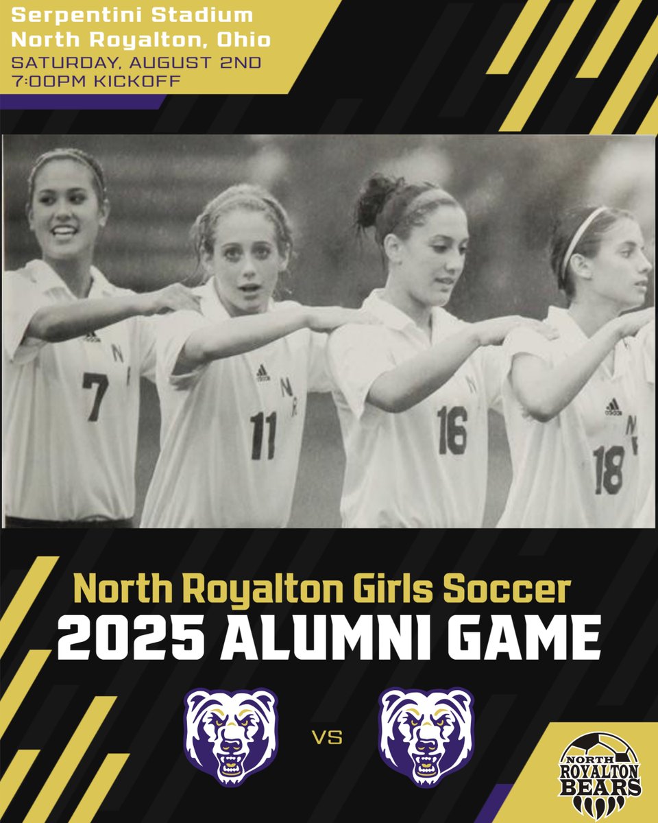 Calling all Alumni! Saturday, August 2nd.  7:00pm kickoff.