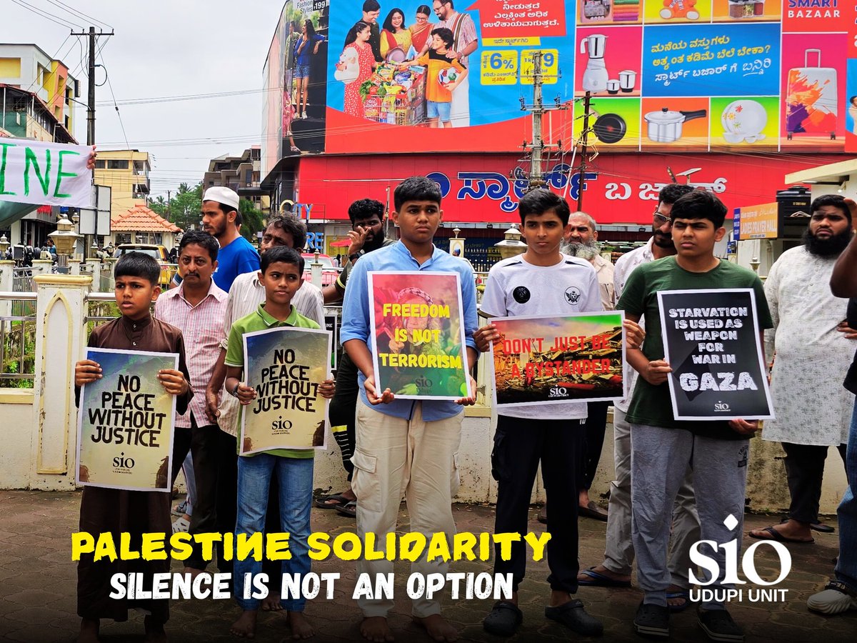 afwan1994's tweet photo. Solidarity gathering with Palestine at udupi

#IndiaWithPalestine https://t.co/LaOBcELBTc