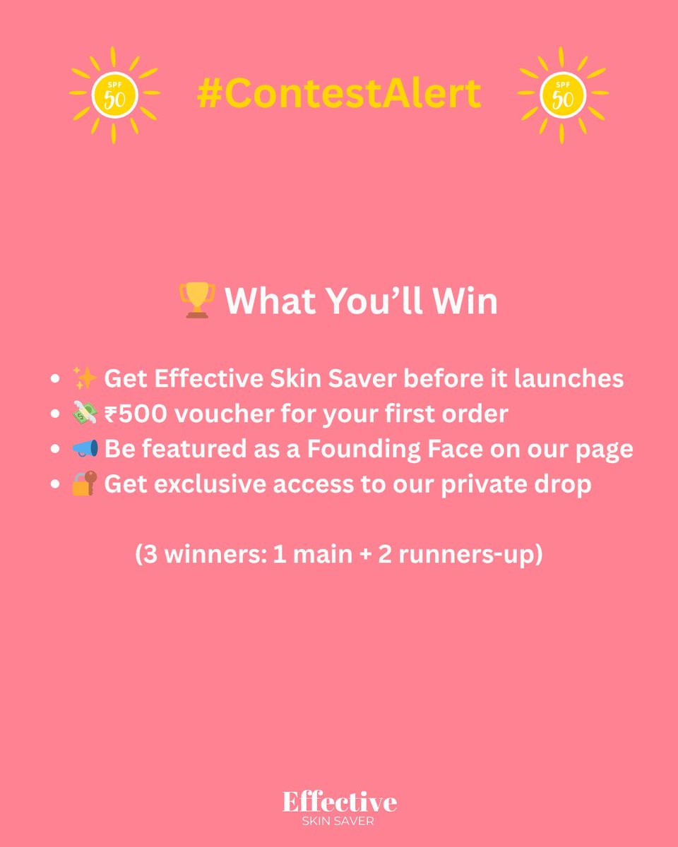 Effective Skin Saver tweet media