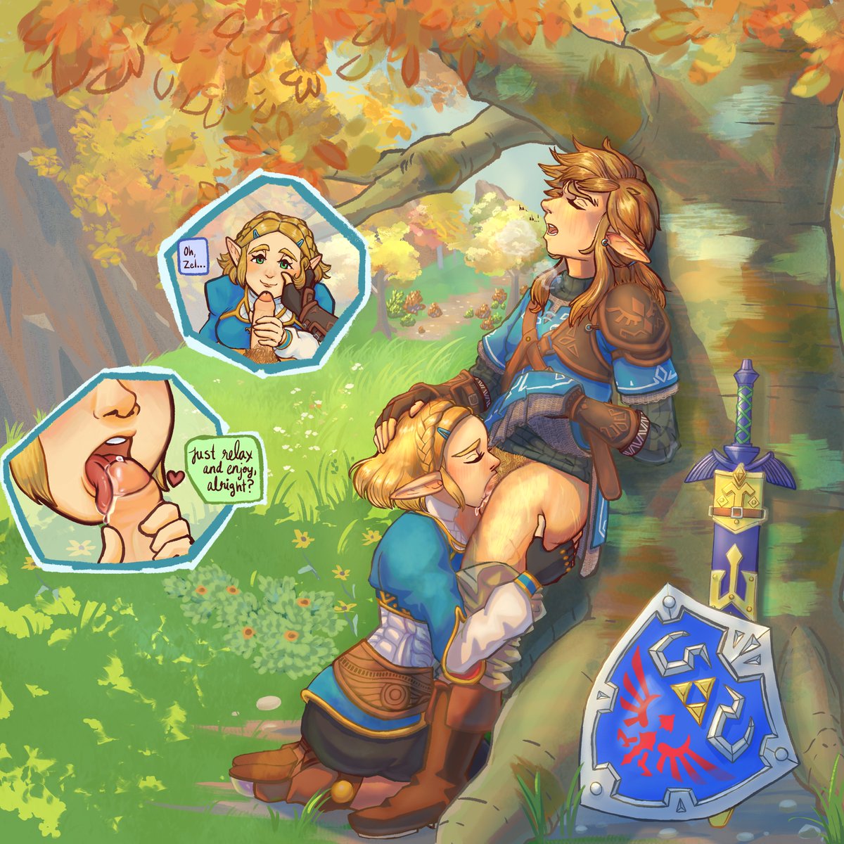 cantstopdiggi's tweet photo. relax #zelink #totk https://t.co/RW5RfwilIY