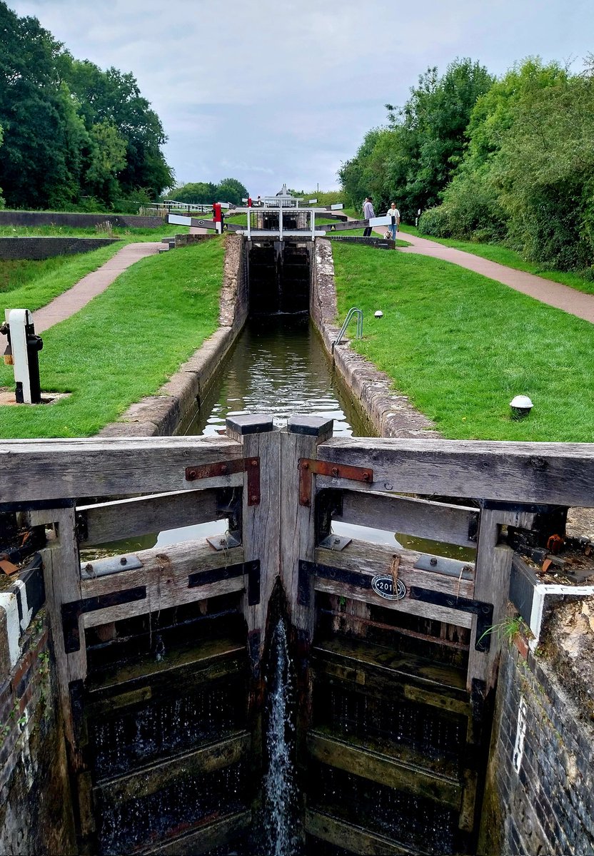 Almost forgot #postboxsaturday ! That'll never do. Spotted this little box at Foxton Locks in Leics last week. Dashed across the very narrow bridge to take a sna. Bonus pic of one of the locks   <a href="/letterappsoc/">Handwritten Letter</a>