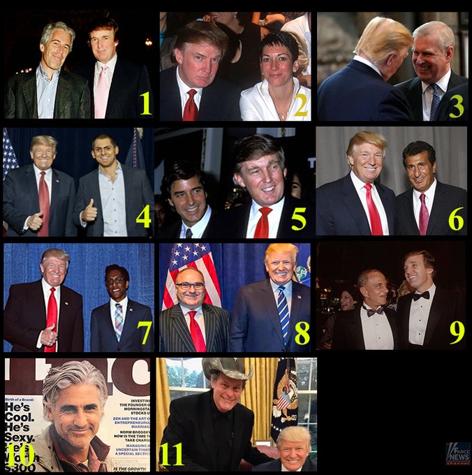 Why does the president know so many pedophiles?
