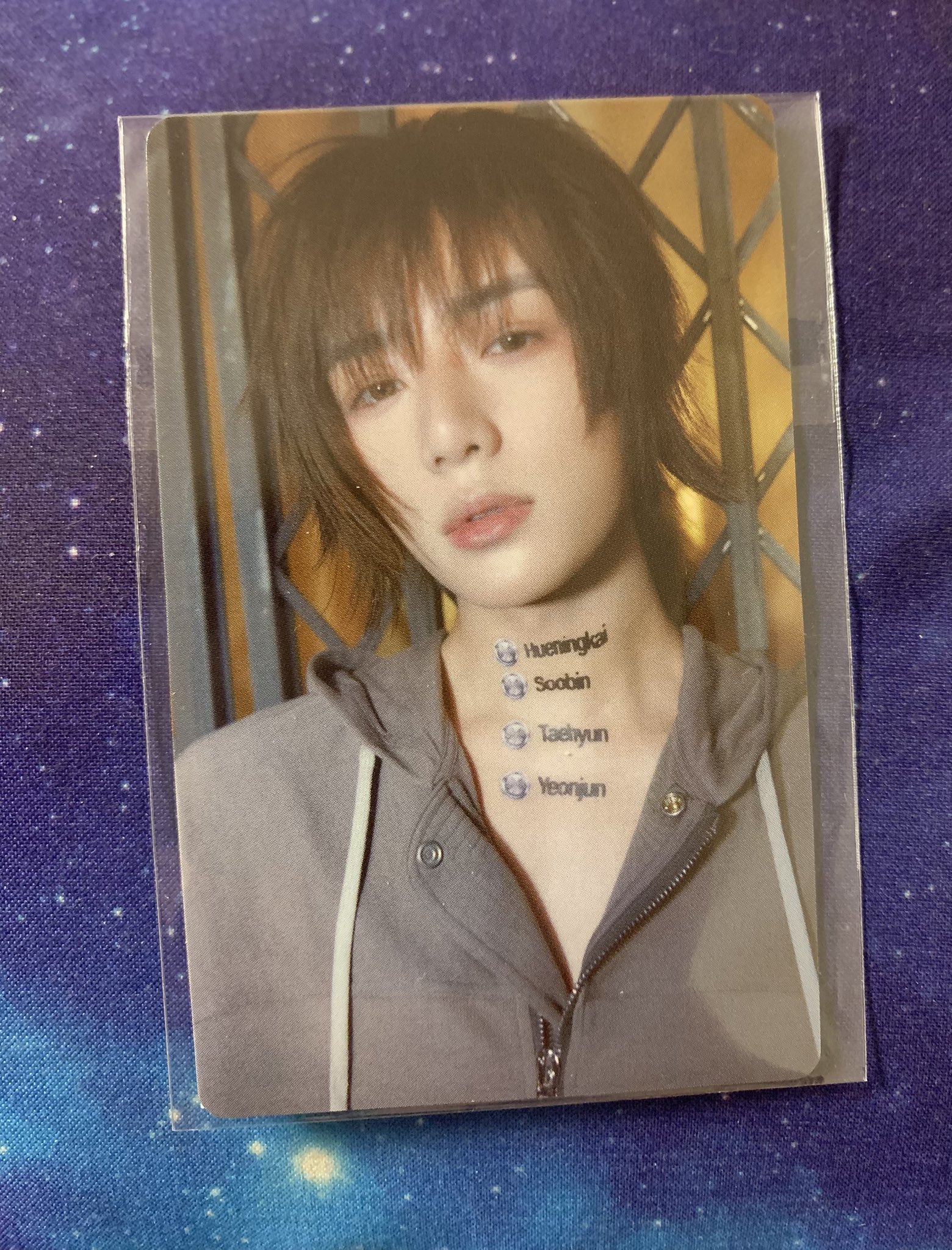 プレゼント付き txt 一直娯 中華 withfans 1.0+2.0 10枚 TXT withfans 一直娯 1.0 中華 中国 トレカ コンプセット