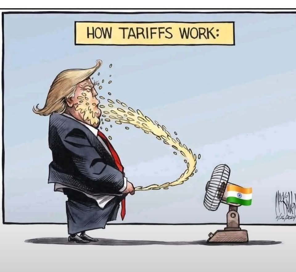 singh_jitendra2's tweet image. India on U.S. tariffs: Tariffs will backfire... 😂 बेचारे भूरे काका 😂😂😂😜

#USTarriffs #indiatariffs #Importduty