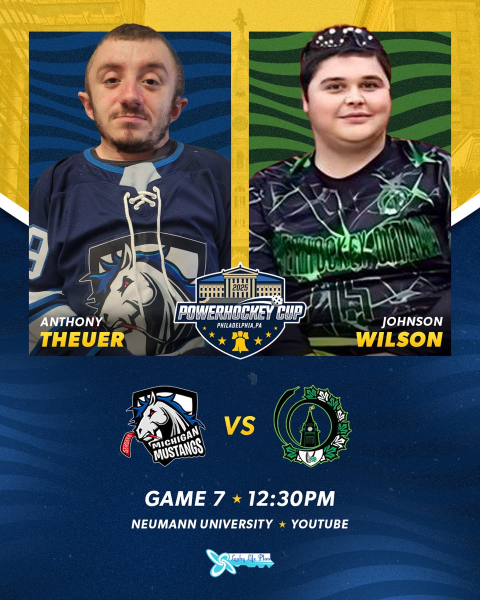 2025 Powerhockey Cup (@2025phc) on Twitter photo See the <a href="/MichiganMustang/">Michigan Mustangs</a> of the <a href="/TheWCHL/">Wheelchair Hockey Lg</a> face-off against <a href="/PHOttawa/">PowerHockey Ottawa</a> at 12:30PM.
Watch live: youtube.com/watch?v=XaMWO3…
#PlayOn | #PHC25 See the <a href="/MichiganMustang/">Michigan Mustangs</a> of the <a href="/TheWCHL/">Wheelchair Hockey Lg</a> face-off against <a href="/PHOttawa/">PowerHockey Ottawa</a> at 12:30PM.
Watch live: youtube.com/watch?v=XaMWO3…
#PlayOn | #PHC25