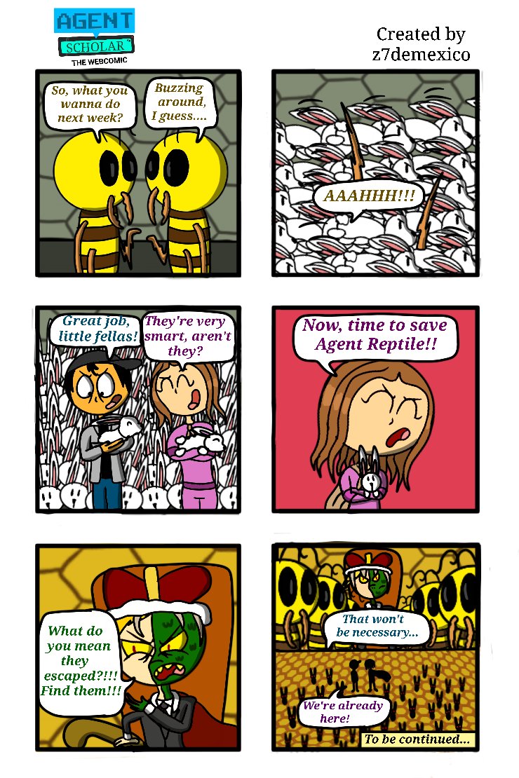 z7demexico's tweet photo. Agent Scholar #195-Apiphobia, Part 9 #originalcharacter #webcomic #agentscholar https://t.co/ev9r1fsWD1