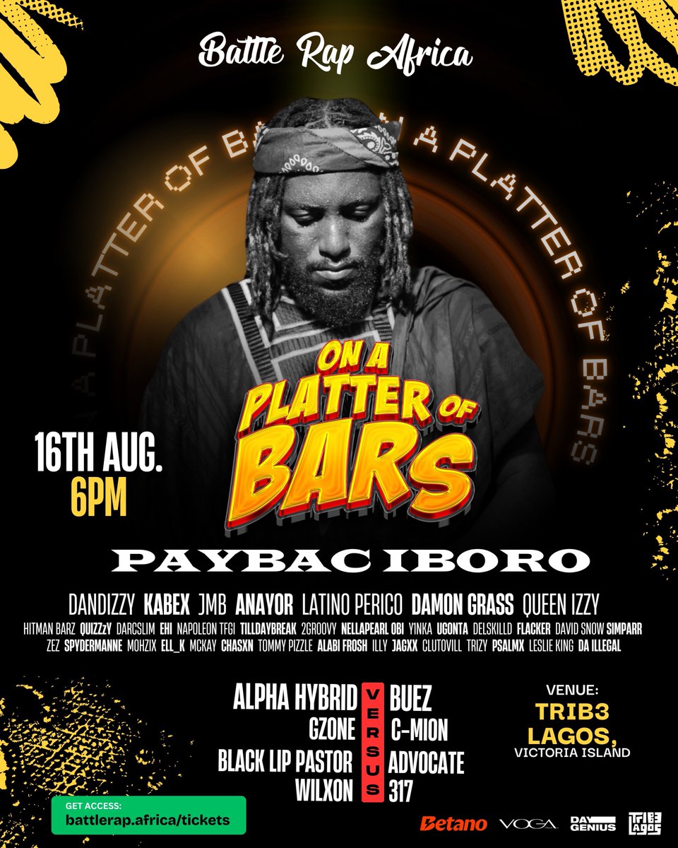 Who’s pulling up for #onaplatterofbars and what songs do you wanna see me perform? <a href="/BattleRapAfrica/">Battle Rap Africa | DayGenius</a> <a href="/DayGenius__/">DAYGENIUS</a>