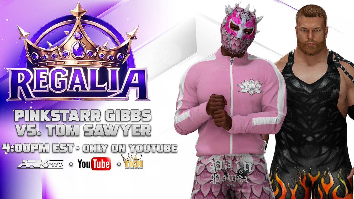 ARKPRO (@arkpro_efed) on Twitter photo AVAILABLE NOW!
<a href="/trbokllr/">Tom Sawyer</a> takes on <a href="/PINKSTAR2K/">✮ “𝔗𝔥𝔢 ℜ𝔞𝔭𝔱𝔲𝔯𝔢” ✮</a>!
Find out who goes to the Men's Lethal Lockdown at Riptide!
youtu.be/q76QF6m2s1c AVAILABLE NOW!
<a href="/trbokllr/">Tom Sawyer</a> takes on <a href="/PINKSTAR2K/">✮ “𝔗𝔥𝔢 ℜ𝔞𝔭𝔱𝔲𝔯𝔢” ✮</a>!
Find out who goes to the Men's Lethal Lockdown at Riptide!
youtu.be/q76QF6m2s1c