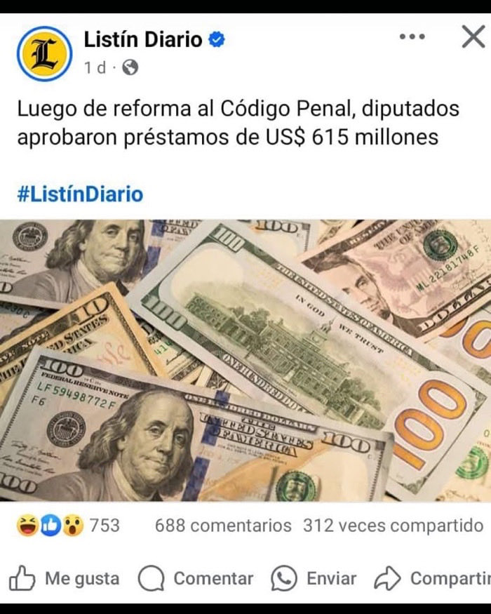 Que estará pasando en el mundo financiero, estamos quebrados  y siguen los préstamos.