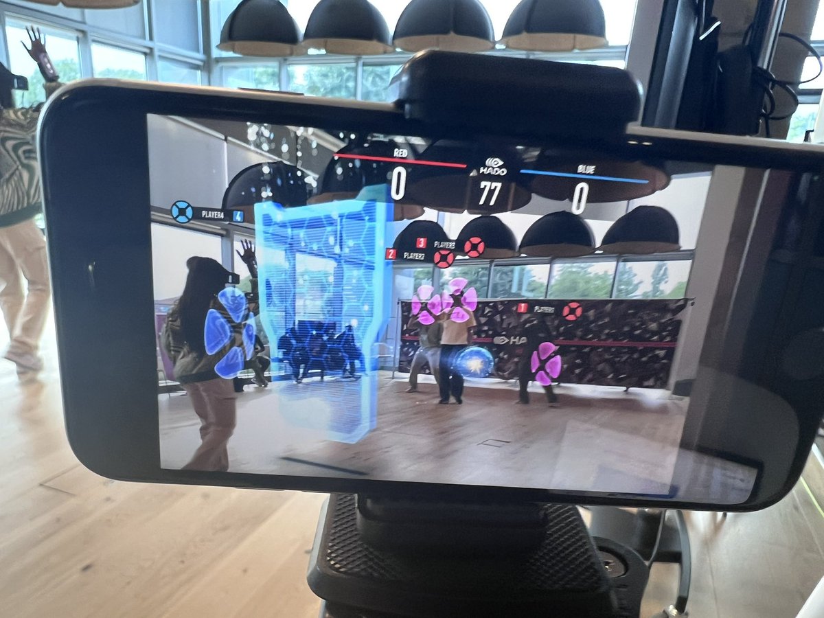 We had an amazing day showcasing #HADO, where “Dodgeball meets Marvel!” to Black &amp; Global Majority Women and Girls, aged 16-25 and their mentors at BADU’s Level Up programm. Everyone had a blast 💥 trying to dodge the haduken energy balls whilst playing HADO!  #sports #hadolondon