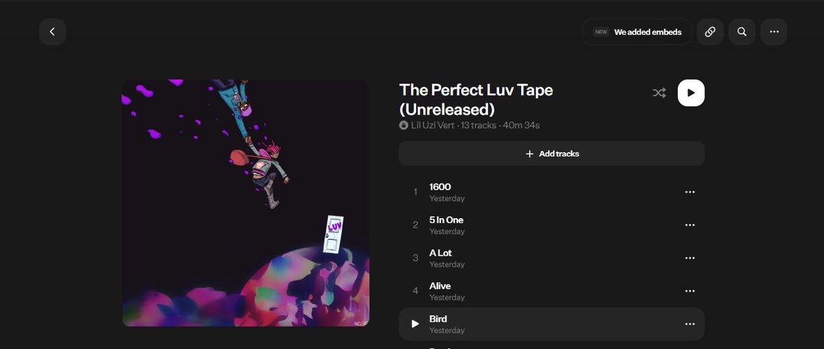 Compiled all his unreleased into specific eras from vtw- vtw 2 on untitled using the highest quality files, link in replies