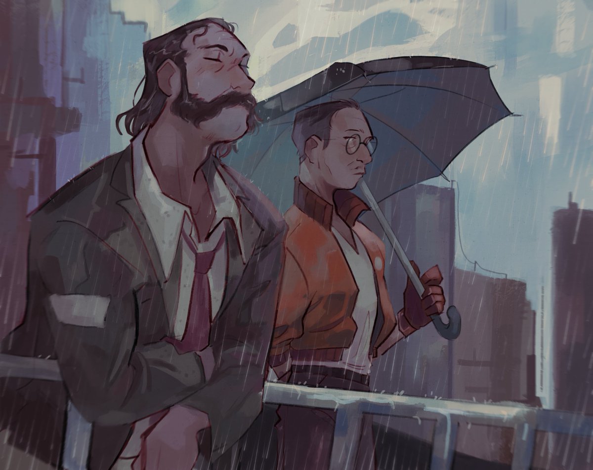 its raining #DiscoElysium