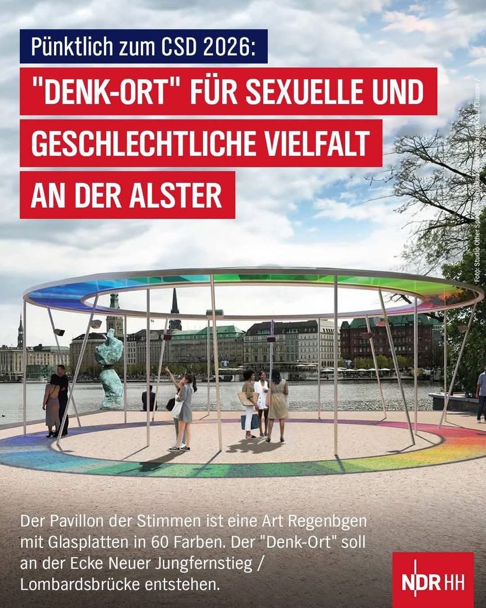 Zehn Jahre Planung für ein neues Denkmal „gegen Ausgrenzung“ in Hamburg. Wundervoll.

Gesamtkosten: 414.000 Euro.

Es ist übrigens Krise. Und ihr sollt länger arbeiten und mehr Steuern zahlen.