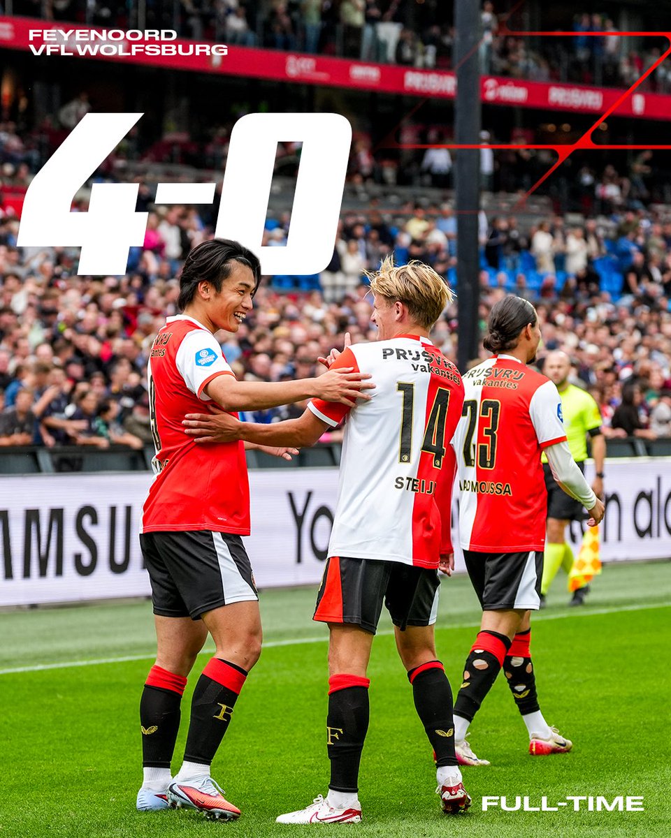 Feyenoord's tweet photo. Now we focus on Wednesday.

#feywol https://t.co/AKBZCRaBur